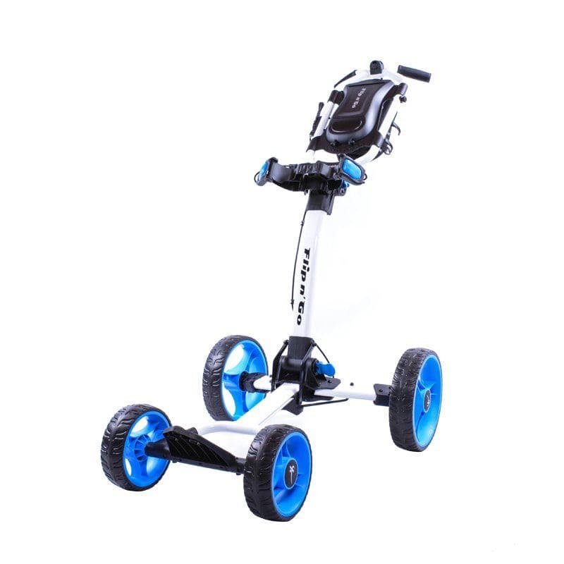 Axglo Flip n' Go 4 Wheel Push Cart - Perceptive Golfing